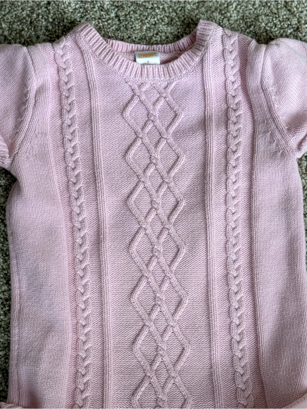 Gymboree Pink Knit Girls Sweater